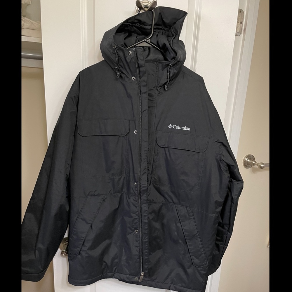 Columbia Men's Insulated Jacket, Black
